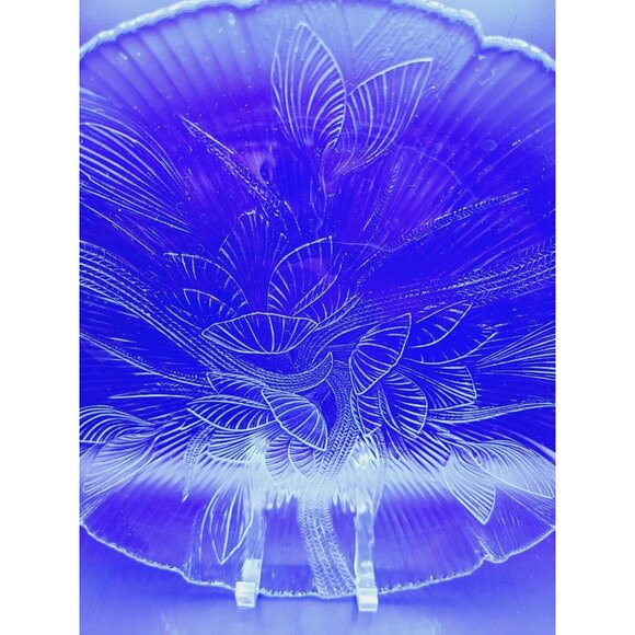 Arcoroc Canterbury Crocus Dinner Plate Cake Serve Ware Set Of 3 Measures 10.75 - Picture 5 of 10